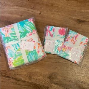 Lilly Pulitzer Queen duvet cover